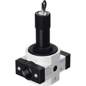 Регулятор давления Festo LRS-1/4-D-7-O-MINI Регулятор давления Festo LRS-1/4-D-7-O-MINI