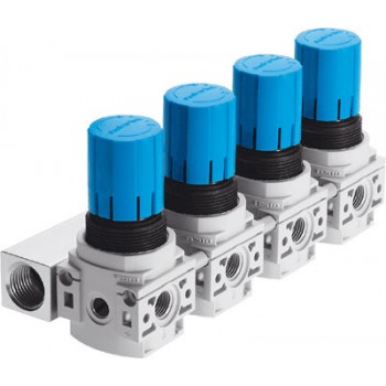 Регулятор давления Festo LRB-1/4-DB-7-O-K4-MINI Регулятор давления Festo LRB-1/4-DB-7-O-K4-MINI