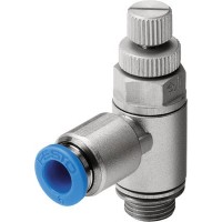 Пневмодроссель Festo GRLA-1/2-QS-12-RS-D