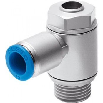 Пневмодроссель Festo GRLZ-1/8-QS-4-D Пневмодроссель Festo GRLZ-1/8-QS-4-D