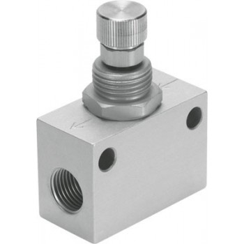 Пневмодроссель Festo GR-1/2 Пневмодроссель Festo GR-1/2