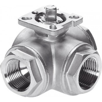 Шаровой кран Festo VZBA-1-GG-63-T-22-F0405-V4V4T 1686640 Шаровой кран Festo VZBA-1-GG-63-T-22-F0405-V4V4T 1686640