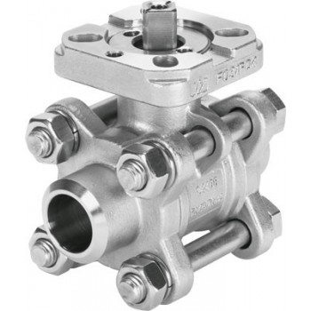 Шаровой кран Festo VZBA-4-WW-63-T-22-F10-V4V4T 1686705 Шаровой кран Festo VZBA-4-WW-63-T-22-F10-V4V4T 1686705