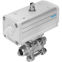 Кран с приводом Festo VZBA-3/8-WW-63-T-22-F0304-V4V4T-PS15-R-90-4-C 1774104